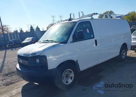 2019 Chevrolet Express 2500 Work Van from USA, damaged, VIN 1GCWGAFP4K1242867